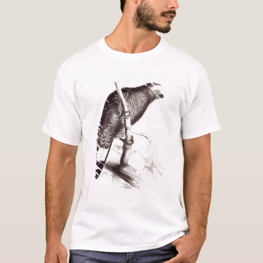 Calyptorhynchus Baudinii、かBaudinのオウム Tシャツ (正面)