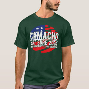 Camacho 2028年大統領にどうかな フランス語フリースウェット tシャツ