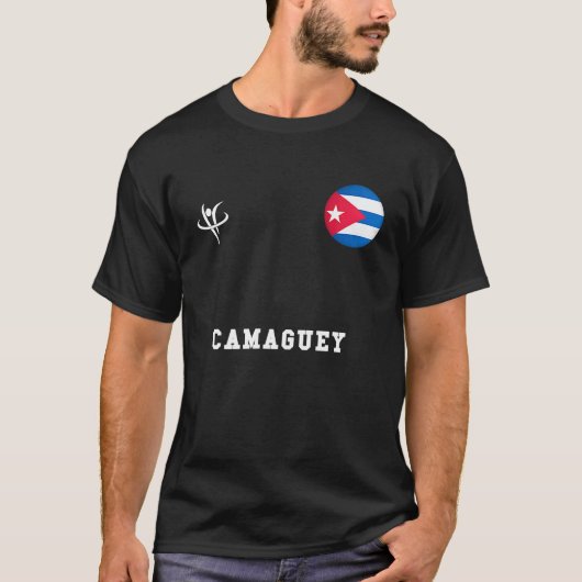 CAMAGUEY Cuba Vintage Sports Tシャツ (正面)