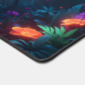 Camälion in Neonfarben デスクマット (コーナー)