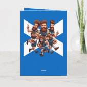 Camaraderie Of A Raucous Rugby Squad カード (裏面)