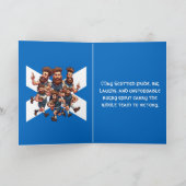 Camaraderie Of A Raucous Rugby Squad カード (内部)