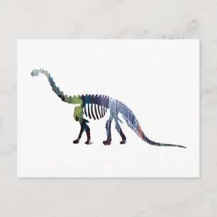 camarasaurus skeleton ポストカード