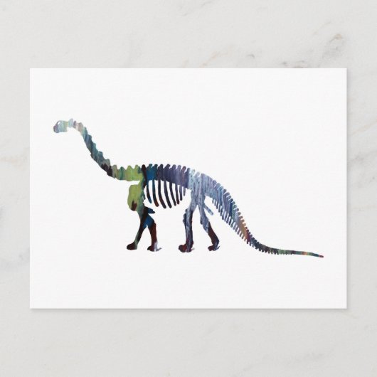camarasaurus skeleton ポストカード (正面)