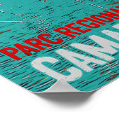 Camargue地域公園,フランス,ピンクのフラミンゴ ポスター (角)