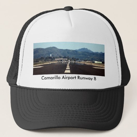 Camarilloの出発、Camarillo空港走路8 キャップ (正面)