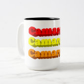 Camaroのコーヒーカップ ツートーンマグカップ (正面左)
