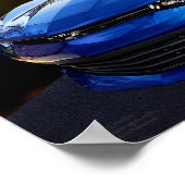 Camaro （青）ポスター ポスター (角)