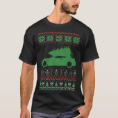 Camaro 2016クリスマス醜いセータークリスマスCamaro T Tシャツ (正面)