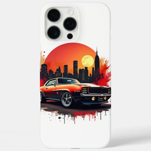Camaro City Skyline Case-Mate iPhoneケース (裏面)