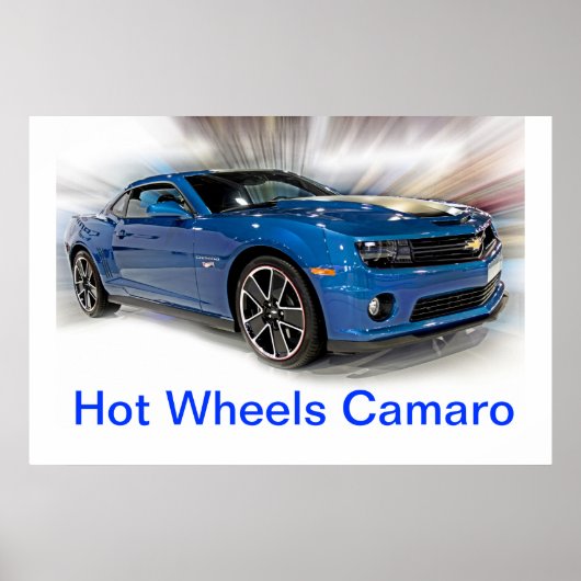 Camaro Hot Wheelsスペシャルエディション ポスター (正面)