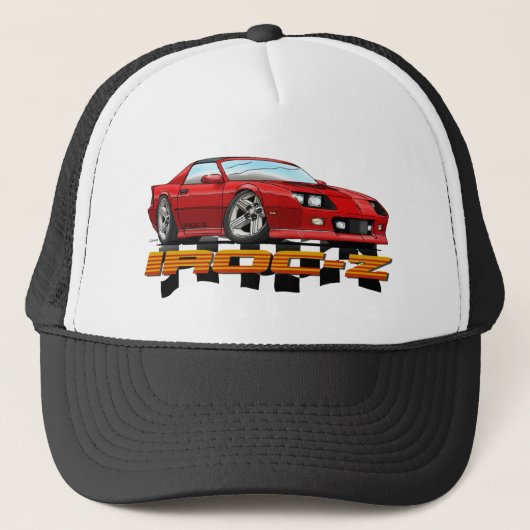 CAMARO_IROC_Z_red キャップ (正面)