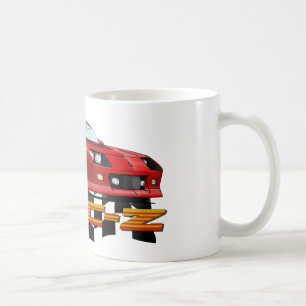 CAMARO_IROC_Z_red コーヒーマグカップ