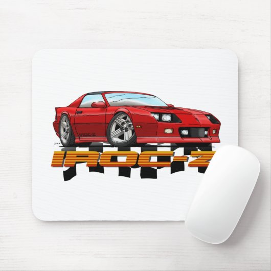 CAMARO_IROC_Z_red マウスパッド (マウス)