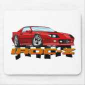 CAMARO_IROC_Z_red マウスパッド (正面)