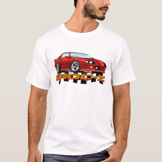 CAMARO_IROC_Z_red Tシャツ (正面)