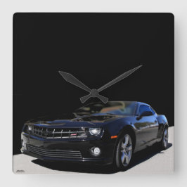 CAMARO SSの時計 スクエア壁時計