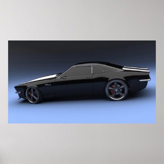 Camaro SS Sports Car Poster ポスター