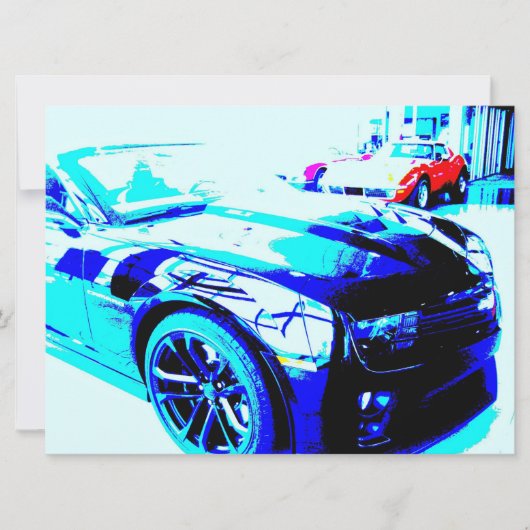 Camaro ZL1オンショールーム 招待状 (正面)