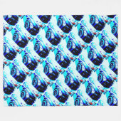 Camaro ZL1及びディーラーのショールームのコルベット フリースブランケット (正面(横))