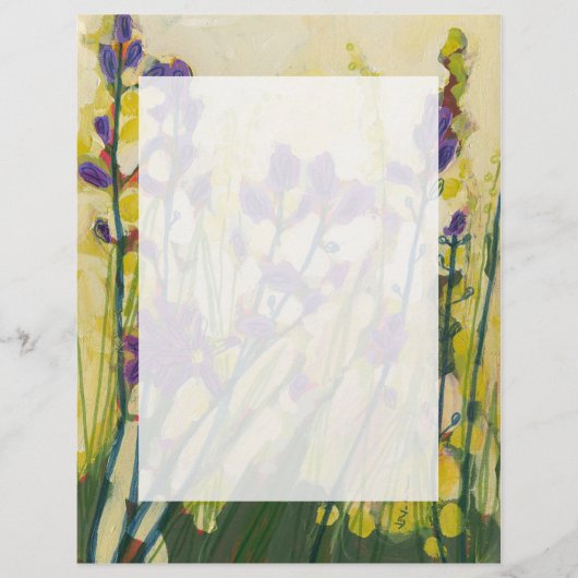 Camas in開花フローラ文房具8 1/2 x 11 (正面)