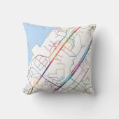 Camayenne Guinea City Map クッション (正面)