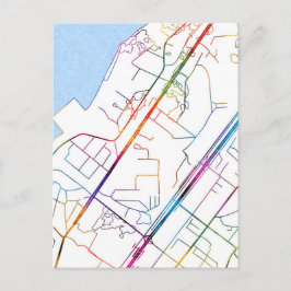 Camayenne Guinea City Map ポストカード