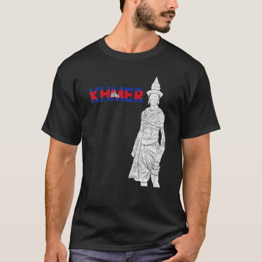 Cambodia Cambodian Khmer Traditional Dance Reamker Tシャツ (正面)