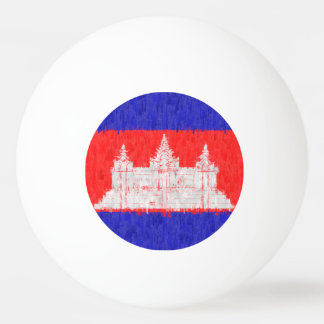 Cambodia Oil Painting Drawing 卓球ボール