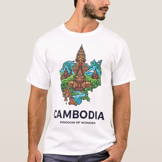 CAMBODIA Tシャツ (正面)