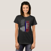 Cambodian American Heritage Month Cambodia Patriot Tシャツ (正面フル)