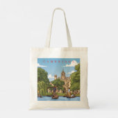 Cambridge river Cam view tote bag トートバッグ (裏面)