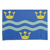 Cambridgeshire国旗（イギリス・イングランド県） 枕カバー (正面右)