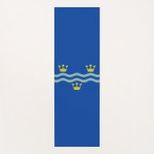 Cambridgeshire国旗(English County) ヨガマット (正面)