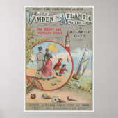 Camden and Atlantic Railroad Poster ポスター (正面)