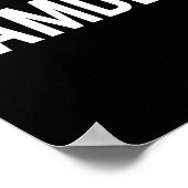 Camden Cool New Jersey Nj Fan Funny Gift Tee  ポスター (角)