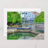 Camden Lockポストカード(ロンドンUK) ポストカード (正面/裏面)