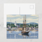 Camden Maine Travel ポストカード (正面/裏面)