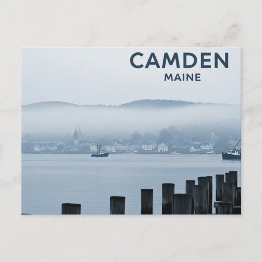 Camden Maine Travel ポストカード (正面)