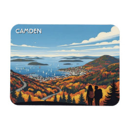 Camden Maine Travel マグネット