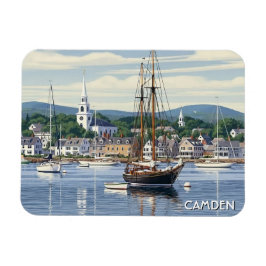 Camden Maine Travel マグネット