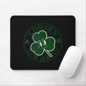 Camden New Jersey Irish Shamrock Nj Retro Souvenir マウスパッド (マウス)