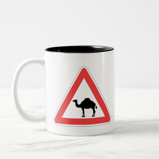 Camel Crossing Mug ツートーンマグカップ (左)