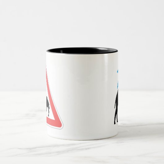 Camel Crossing Mug ツートーンマグカップ (中央)