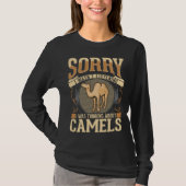 Camel Egypt Big Camel Dromedary Camel Tシャツ (正面)