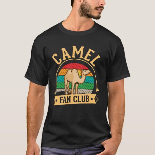 Camel Fan Club Camel Fan Club Egypt Big Camel Tシャツ (正面)