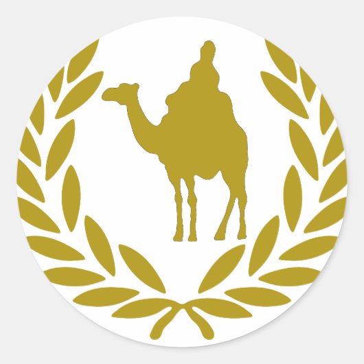 camel-laurel-crown.png ラウンドシール (正面)