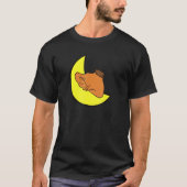 Camel Tired Nap All Day Sleep All Night  Camel Tシャツ (正面)