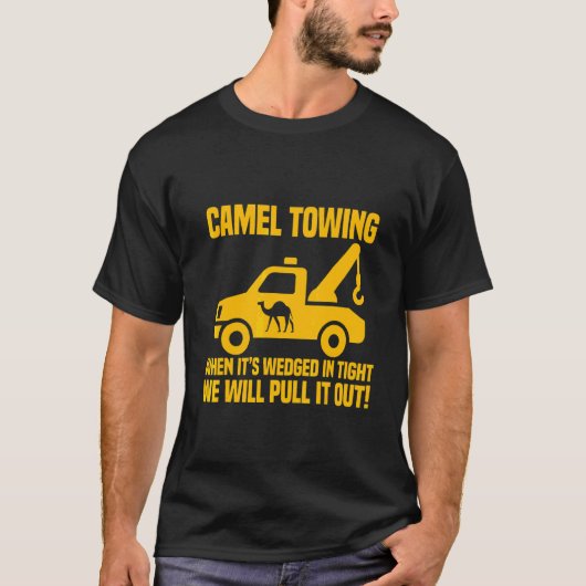 Camel Towing   Retro Camel Towing  Halloween 1 Tシャツ (正面)