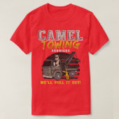 Camel Towing Servicesが引き出す Tシャツ (デザイン正面)